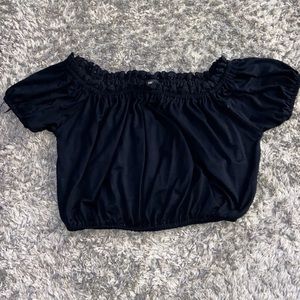 Forever 21 Crop Top Off The Shoulder